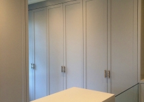 Bathroom fitted wardrobe
