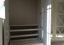 Fitted wardrobe inside